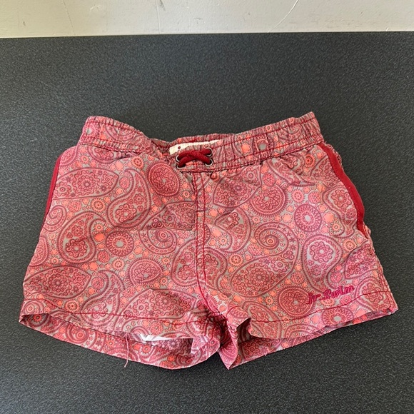 Red Swim Trunks Lightweight Elastic Waistband vintage 90’s - Picture 1 of 2